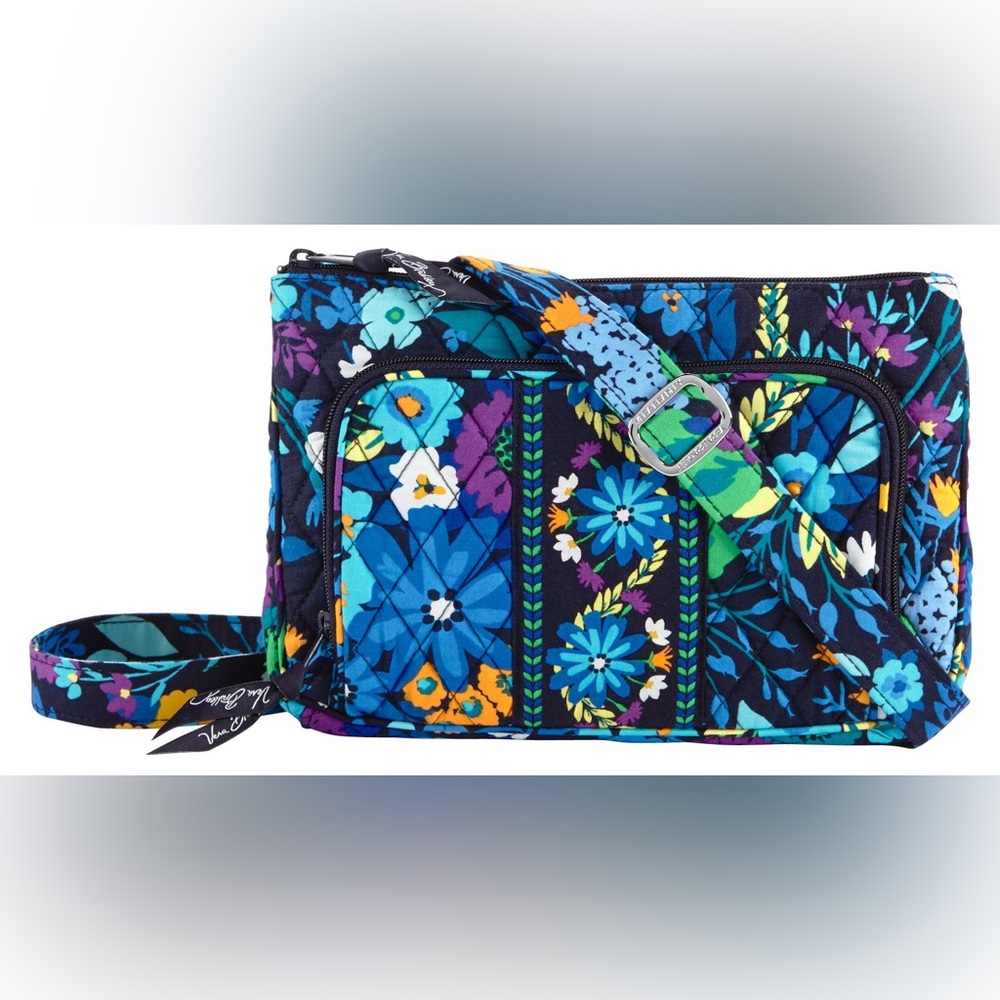 Vera Bradley Midnight Blues Little Hipster Bag *Retired*